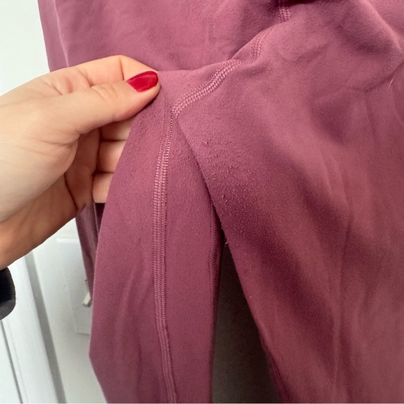 Lululemon mauve align leggings 28” 8 - Picture 6 of 8